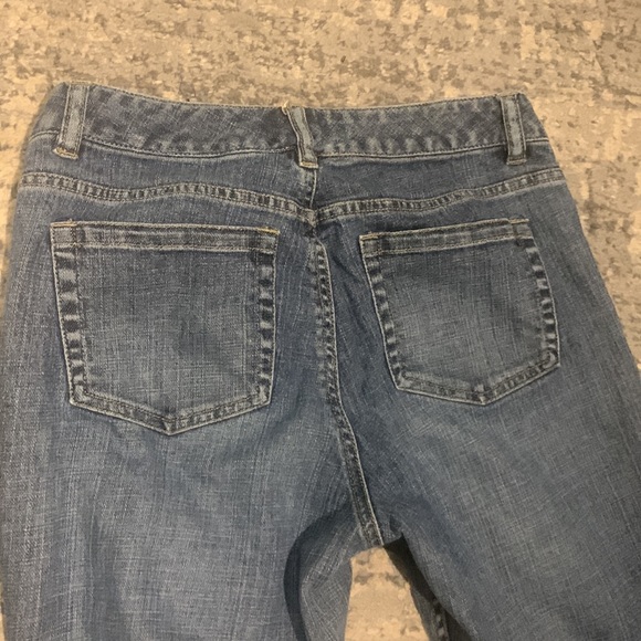 Liz Claiborne Embroidered Pocket Jeans - Picture 6 of 7